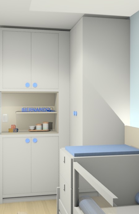 Visualização em 3D do segundo ângulo do Ninho do Bernardo
