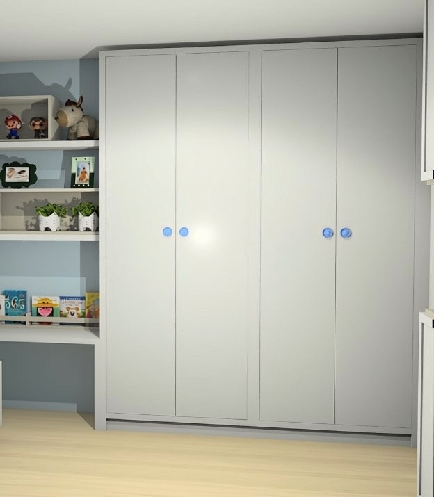 Visualização em 3D do terceiro ângulo do Ninho do Bernardo