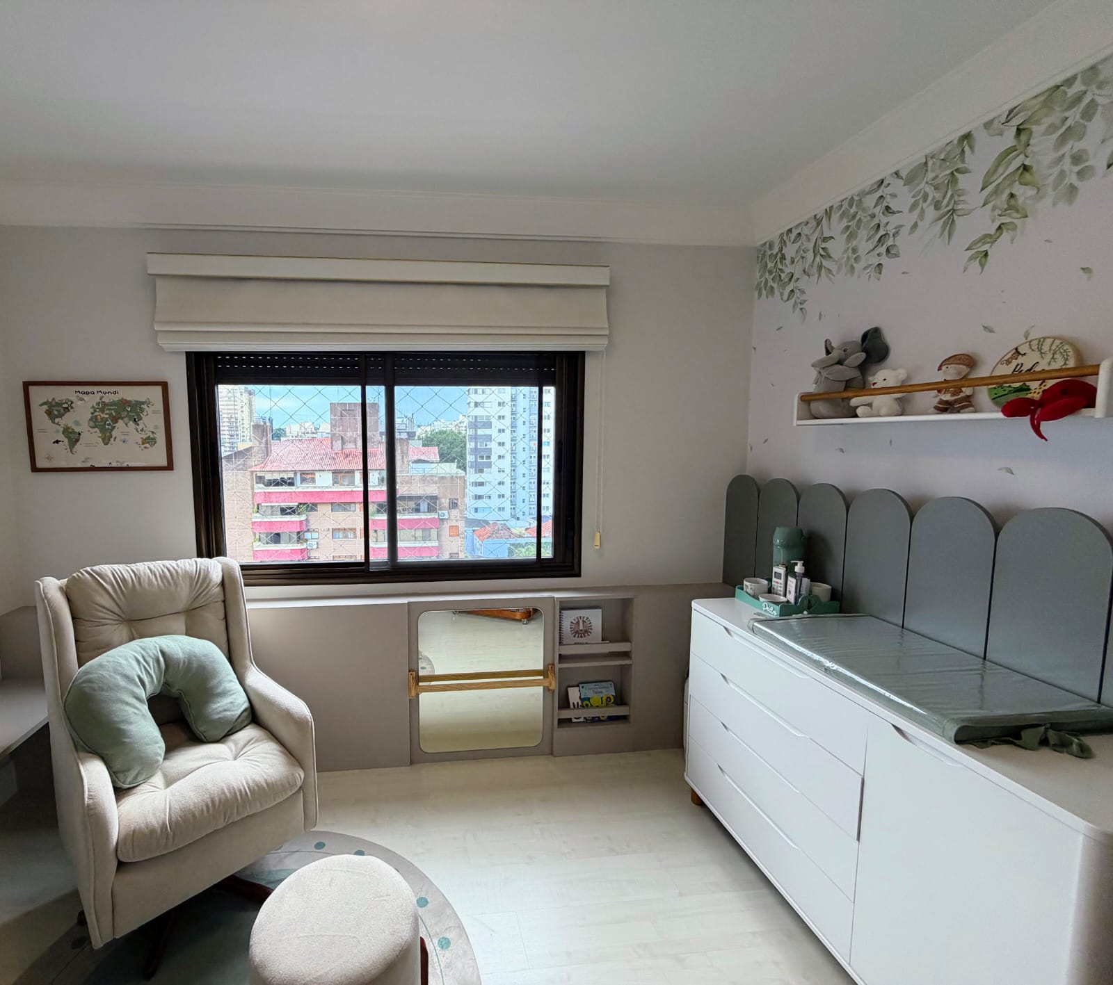 Quarto do Pedro após a execução