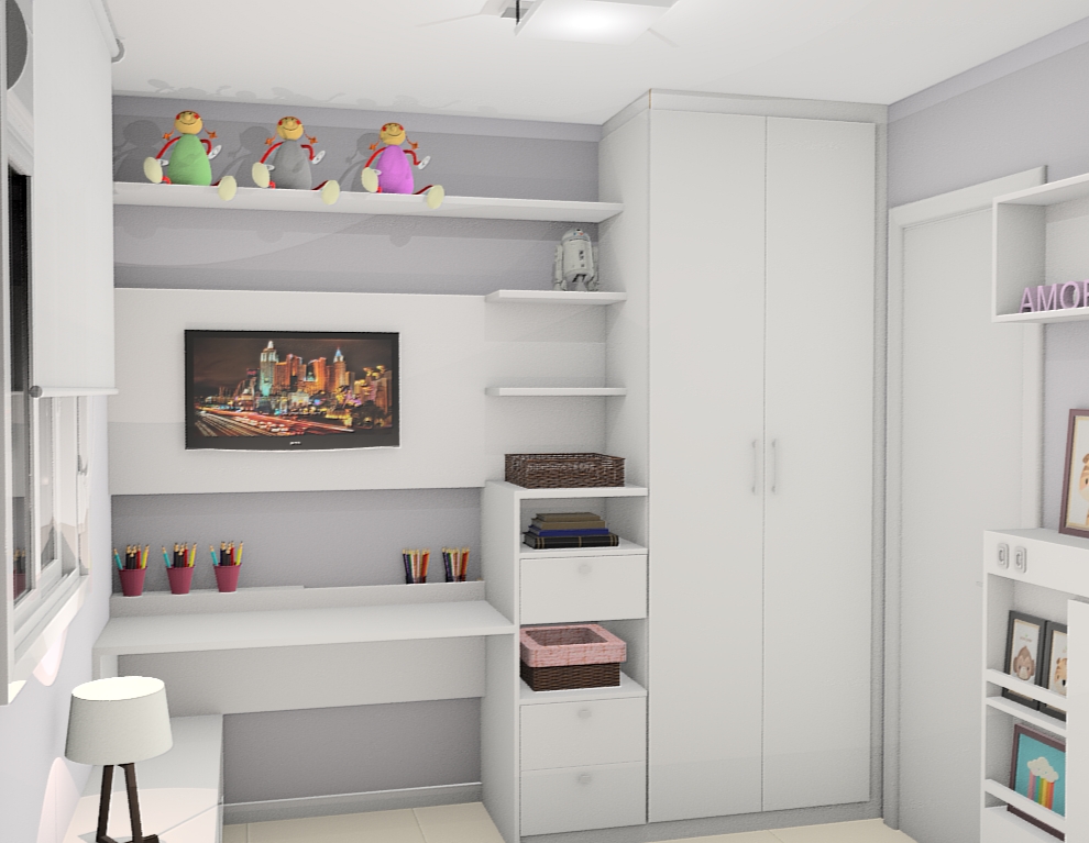 Visualização em 3D do primeiro ângulo do Ninho da Sara